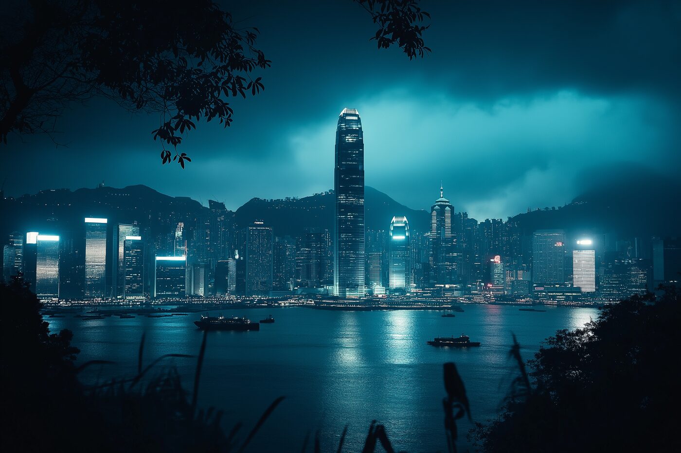 Hong Kong skyline